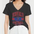Buffalo New York Football Classic Logo Fan Women V-Neck T-Shirt
