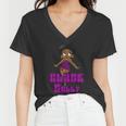 Cartoon Character Black Betty Women V-Neck T-Shirt