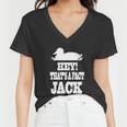 Duck Dynasty Hey Thats A Fact Jack Tshirt Women V-Neck T-Shirt