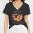 Every Once In A While A Dutch Shepherd Enters You Life Women V-Neck T-Shirt
