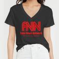 Fake News Network Ffn We Invent You Believe Donald Trump Women V-Neck T-Shirt