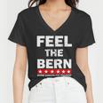 Feel The Bern Bernie Sanders Tshirt Women V-Neck T-Shirt