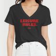 Ferris Bueller&8217S Day Off Leisure Rules Women V-Neck T-Shirt