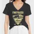 Firefighter Retired Firefighter Retirement Women V-Neck T-Shirt