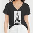 Happy Birthday America Abe Lincoln Women V-Neck T-Shirt