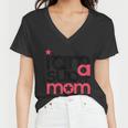 I Am Super Mom Gift For Mothers Day Women V-Neck T-Shirt