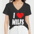 I Heart Milfs Women V-Neck T-Shirt