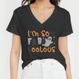Im So Fab Coolous Halloween Quote Women V-Neck T-Shirt