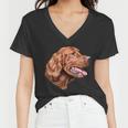 Irish Setter Portrait Tshirt Women V-Neck T-Shirt