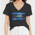 Israel Vintage Flag Tshirt Women V-Neck T-Shirt