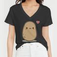 Kawii Potato Women V-Neck T-Shirt