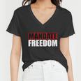 Mandate Freedom V2 Women V-Neck T-Shirt