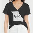 Missouri Home State Tshirt Women V-Neck T-Shirt