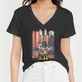 Never Forget 9 11 September 11 Memorial New York City Firefighter Tshirt Women V-Neck T-Shirt