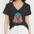 Patriotic Eagle Mullet Usa American Flag 4Th Of July Cute Gift Women V-Neck T-Shirt