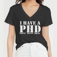 Phd Pretty Huge Dick Women V-Neck T-Shirt