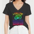 Photographer And Photoghraphy I Call The Shots Around Here Gift Women V-Neck T-Shirt