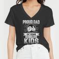 Proud Dad Of Some Dumbass Kids Women V-Neck T-Shirt