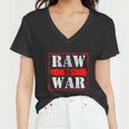 Raw Is War Wrestler Vintage Women V-Neck T-Shirt