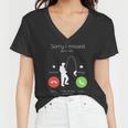 Sorry I Missed Your Call I Was On My Other Line Fishing Joke Women V-Neck T-Shirt