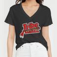 Tribe Baseball Sports Logo Women V-Neck T-Shirt