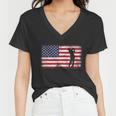 Usa American Flag Golf Lovers 4Th July Patriotic Golfer Man Cool Gift Women V-Neck T-Shirt