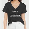 Uss Attu Cve V2 Women V-Neck T-Shirt