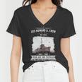 Uss Howard D Crow De Women V-Neck T-Shirt