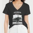 Uss Keppler Dd 765 Dde Women V-Neck T-Shirt