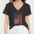 We The People Lets Go Brandon Patriotic Women V-Neck T-Shirt