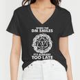 When The Dm Smiles Its Already Too Late Dnd Tshirt Women V-Neck T-Shirt