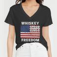 Whiskey Steak Guns And Freedom Us Graphic Plus Size Shirt For Men Women Family Women V-Neck T-Shirt