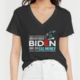 Whoever Voted Biden Owes Me Gas Money Anti Biden Tshirt Women V-Neck T-Shirt