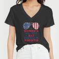 Womens Rights Are Human Rights 4Th Of July Women V-Neck T-Shirt