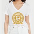 Cool Macgyver School Of Engineering Improvise Or Die Est 1985 Emblem Women V-Neck T-Shirt