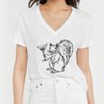 Npr Planet Money Squirrel Tshirt Women V-Neck T-Shirt