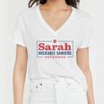 Sarah Huckabee Sanders Governor V2 Women V-Neck T-Shirt