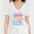 Woo Hoo Happy Last Day Of School V2 Women V-Neck T-Shirt