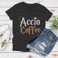 Accio Coffee Women V-Neck T-Shirt