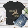 Buck Fiden Tshirt V2 Women V-Neck T-Shirt