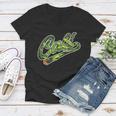 Cali Weed V2 Women V-Neck T-Shirt