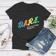 Dare Drugs Are Really Expensive Tshirt Women V-Neck T-Shirt