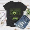 Do Not Disturb Gaming Mode Activated Tshirt Women V-Neck T-Shirt