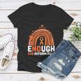 End Gun Violence Wear Orange V2 Women V-Neck T-Shirt