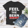 Feel The Bern Bernie Sanders Tshirt Women V-Neck T-Shirt