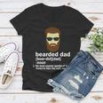 Funny Bearded Dad Definition Tshirt Women V-Neck T-Shirt