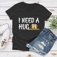 Funny I Need A Huge Glass Of Beer Meaningful Gift Great Gift Beer Lovers Cool Gi Women V-Neck T-Shirt