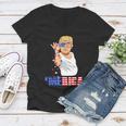 Funny Trump Salt Merica Freedom 4Th Of July Tshirt Gifts Women V-Neck T-Shirt
