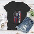 Happy 4Th Of July 2022 America Flag Women V-Neck T-Shirt