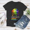 I Licked It So It Mine Gay Pride Lgbt Pride Tshirt Women V-Neck T-Shirt